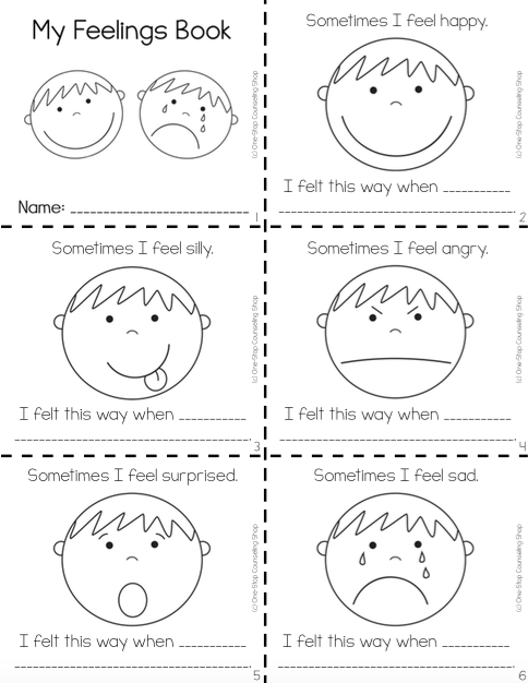 Feelings Activity Bundle