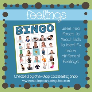 Feelings Bingo Game