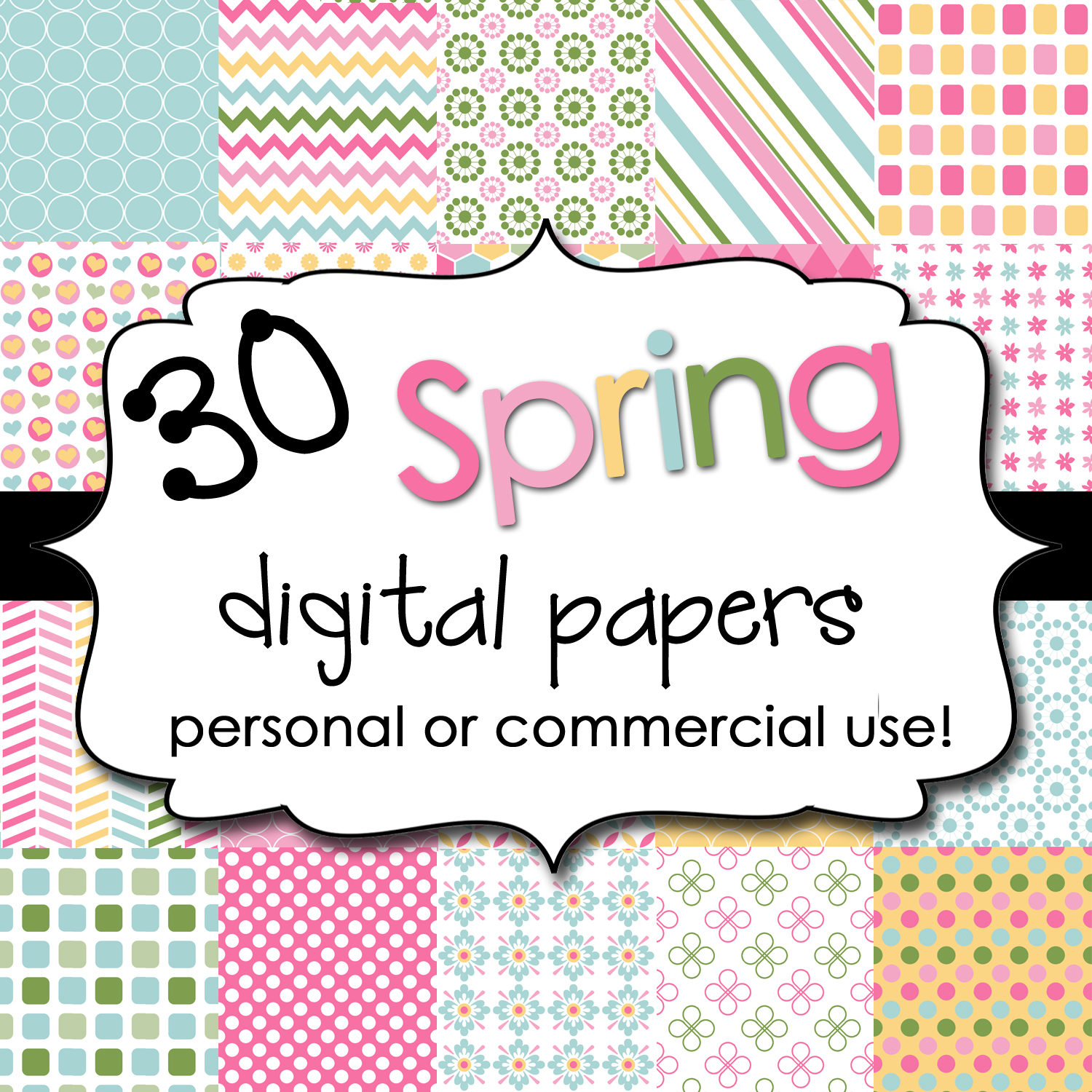 Spring Digital Backgrounds