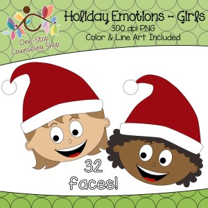 Holiday Emotion Clip Art