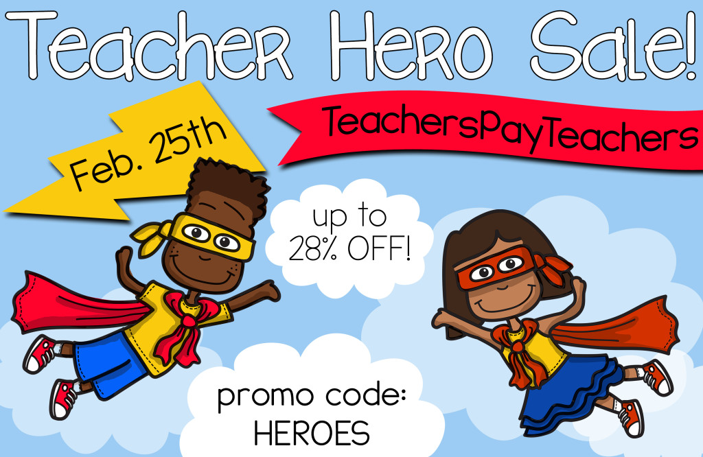 Teacher Hero Sale