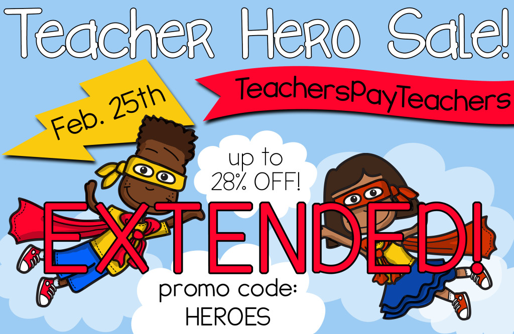 Teacher Hero Sale