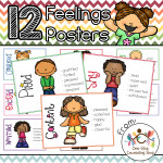 Feelings Posters & Coloring Pages