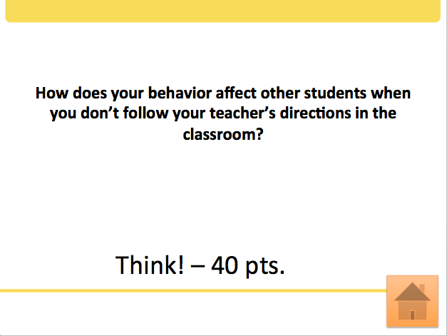 Behavior Trivia