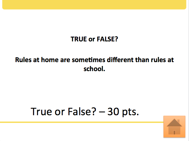 Behavior Trivia