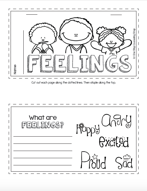 Feelings Tab Book