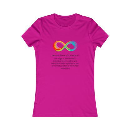 Neurodiversity Women's Fit Favorite Tee - Image 15