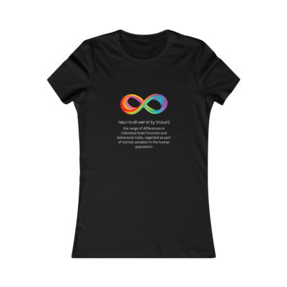 Neurodiversity Women's Fit Favorite Tee - Image 4