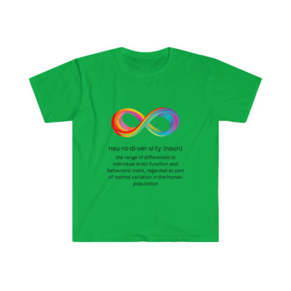 Neurodiversity Unisex Softstyle T-Shirt - Image 6