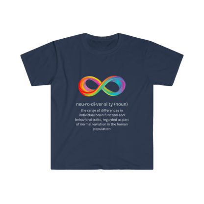 Neurodiversity Unisex Softstyle T-Shirt - Image 10