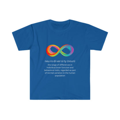 Neurodiversity Unisex Softstyle T-Shirt - Image 9