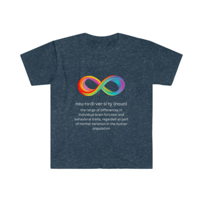 Neurodiversity Unisex Softstyle T-Shirt - Image 11