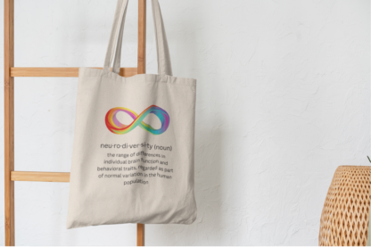 Neurodiversity Canvas Tote Bag